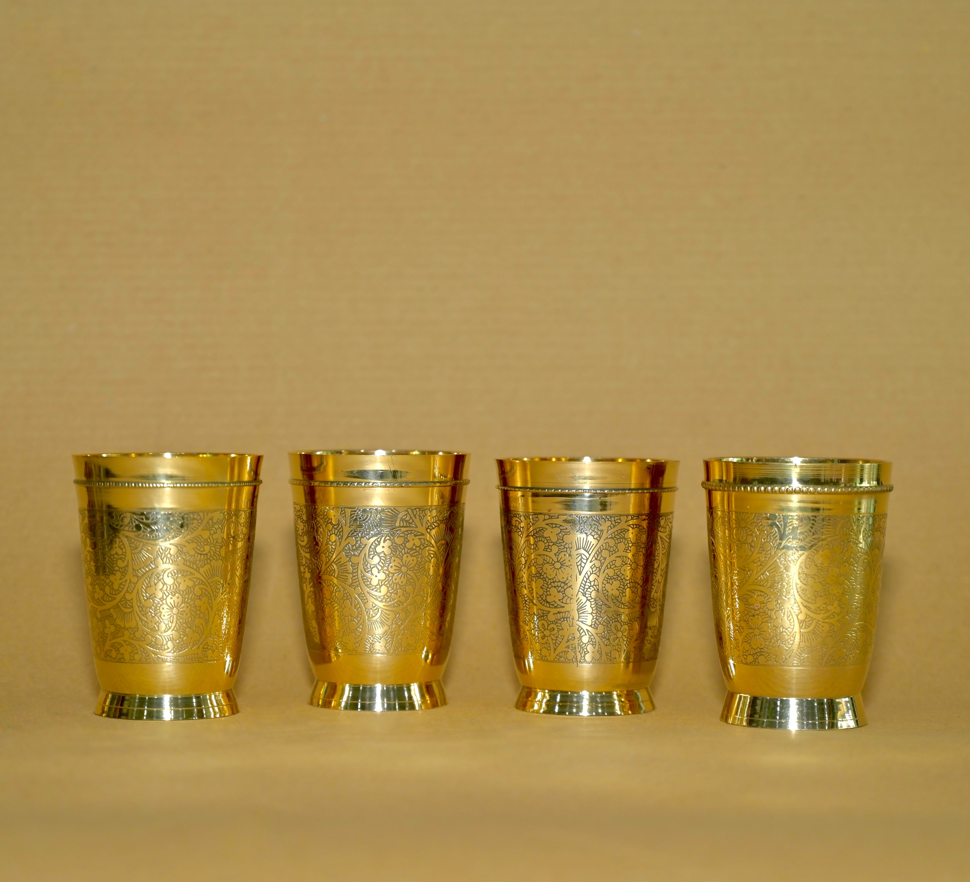 Brass glass