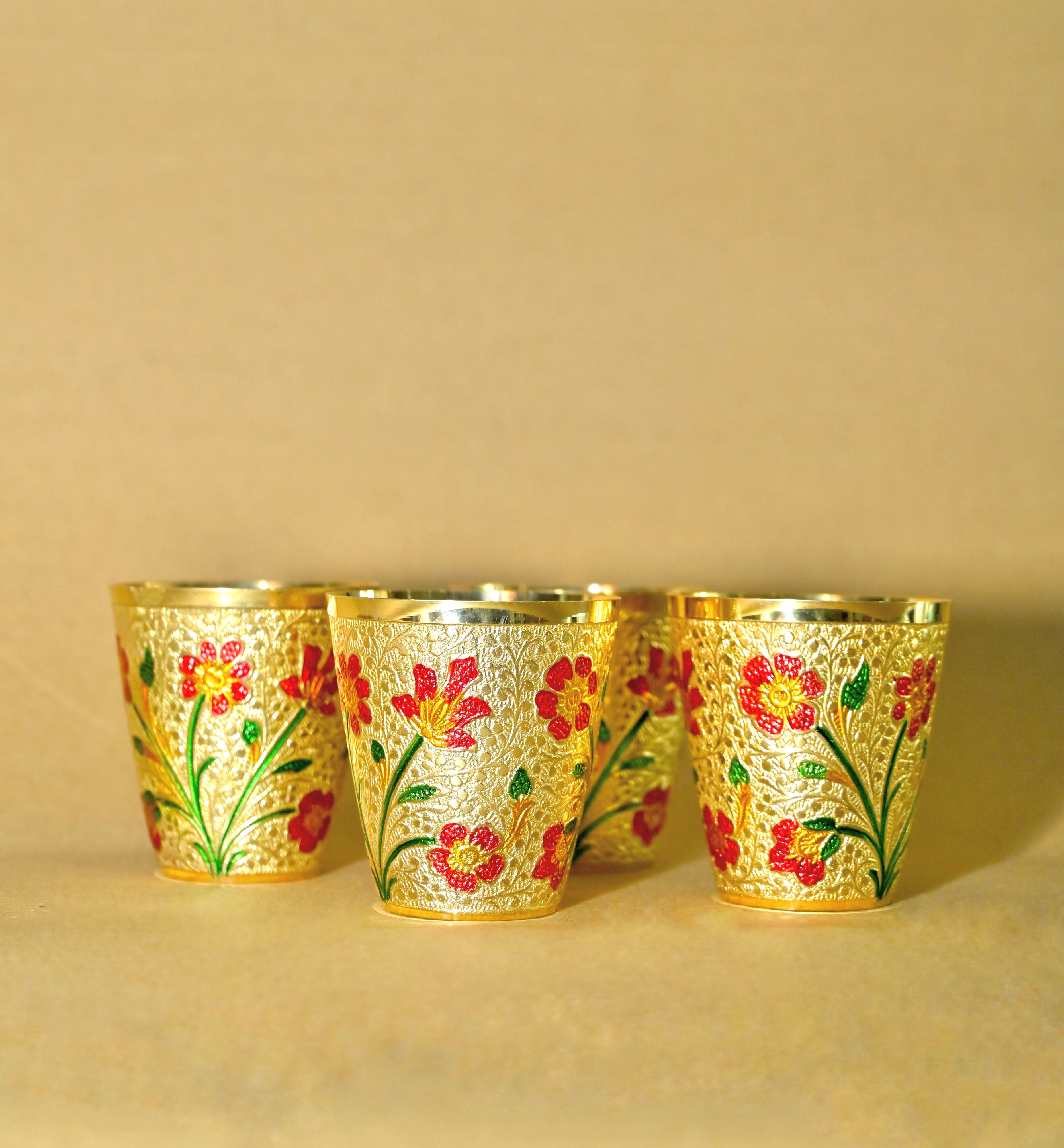 Brass glass