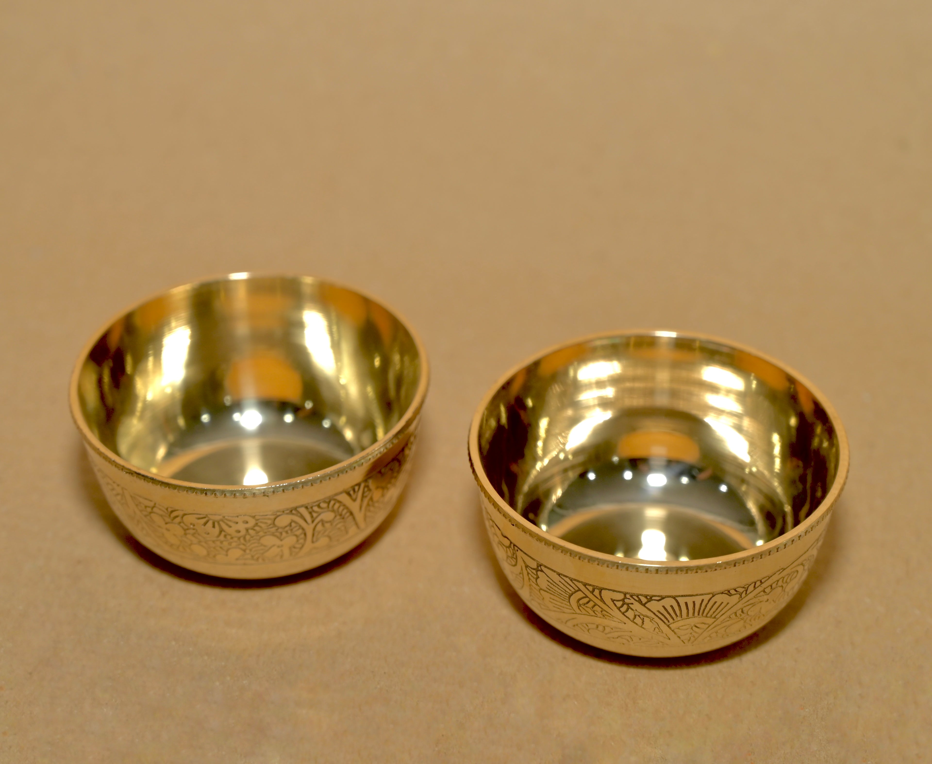 Small brass bowl