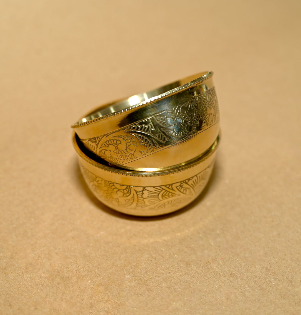 Small brass bowl