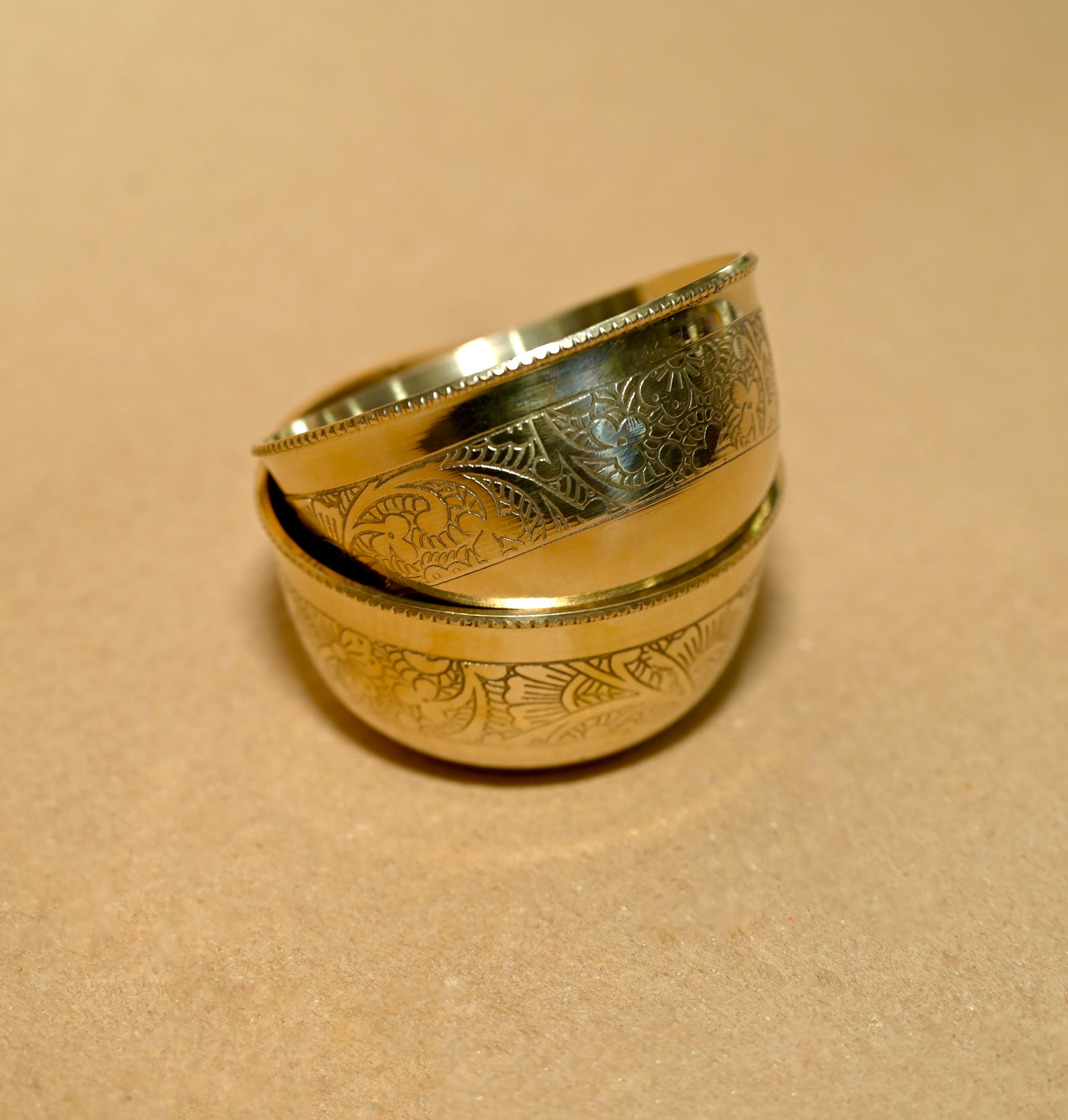 Small brass bowl