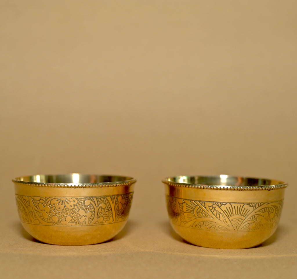 Small brass bowl