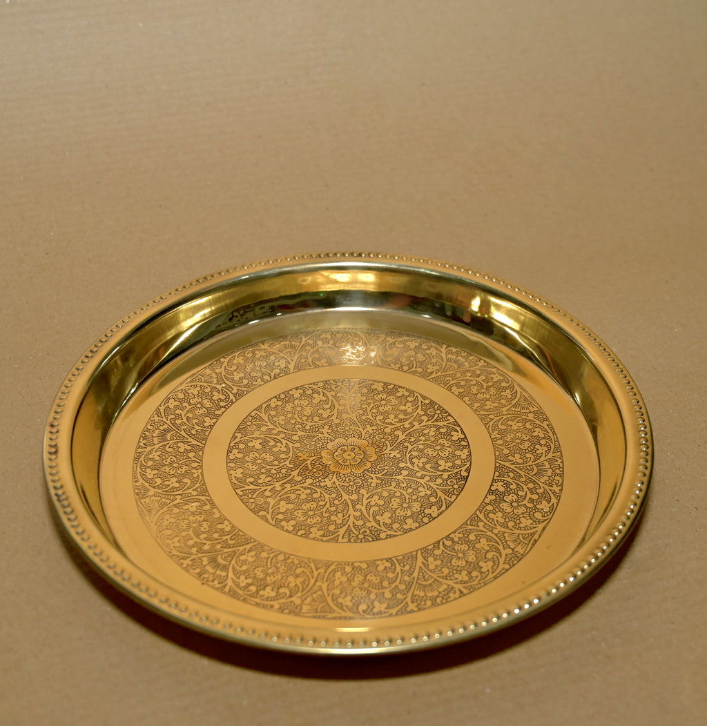 Brass dinner set