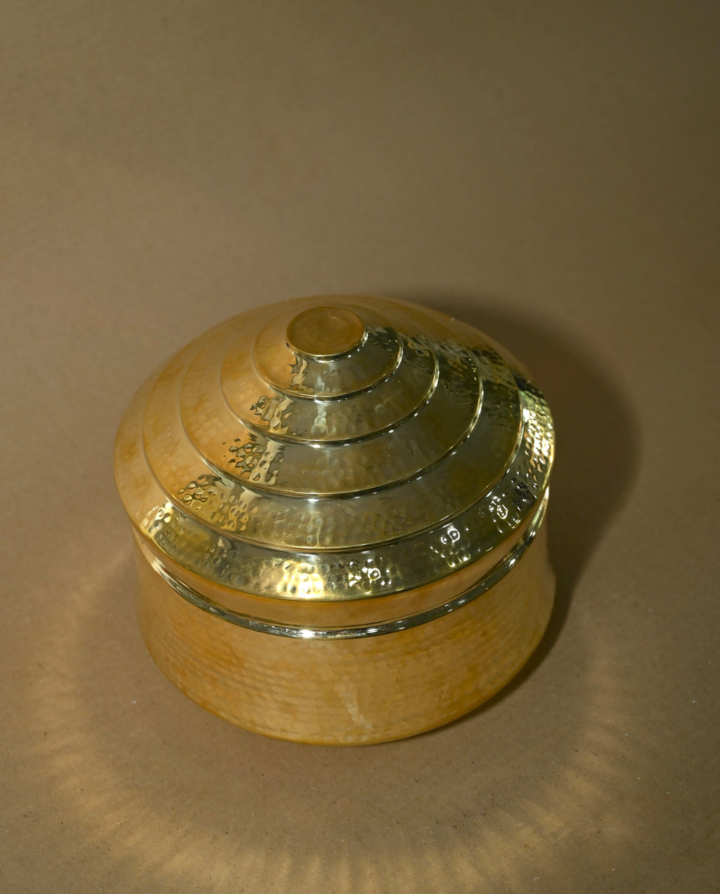 Brass storage box