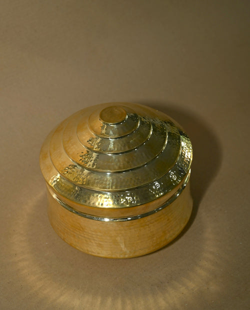 Brass storage box