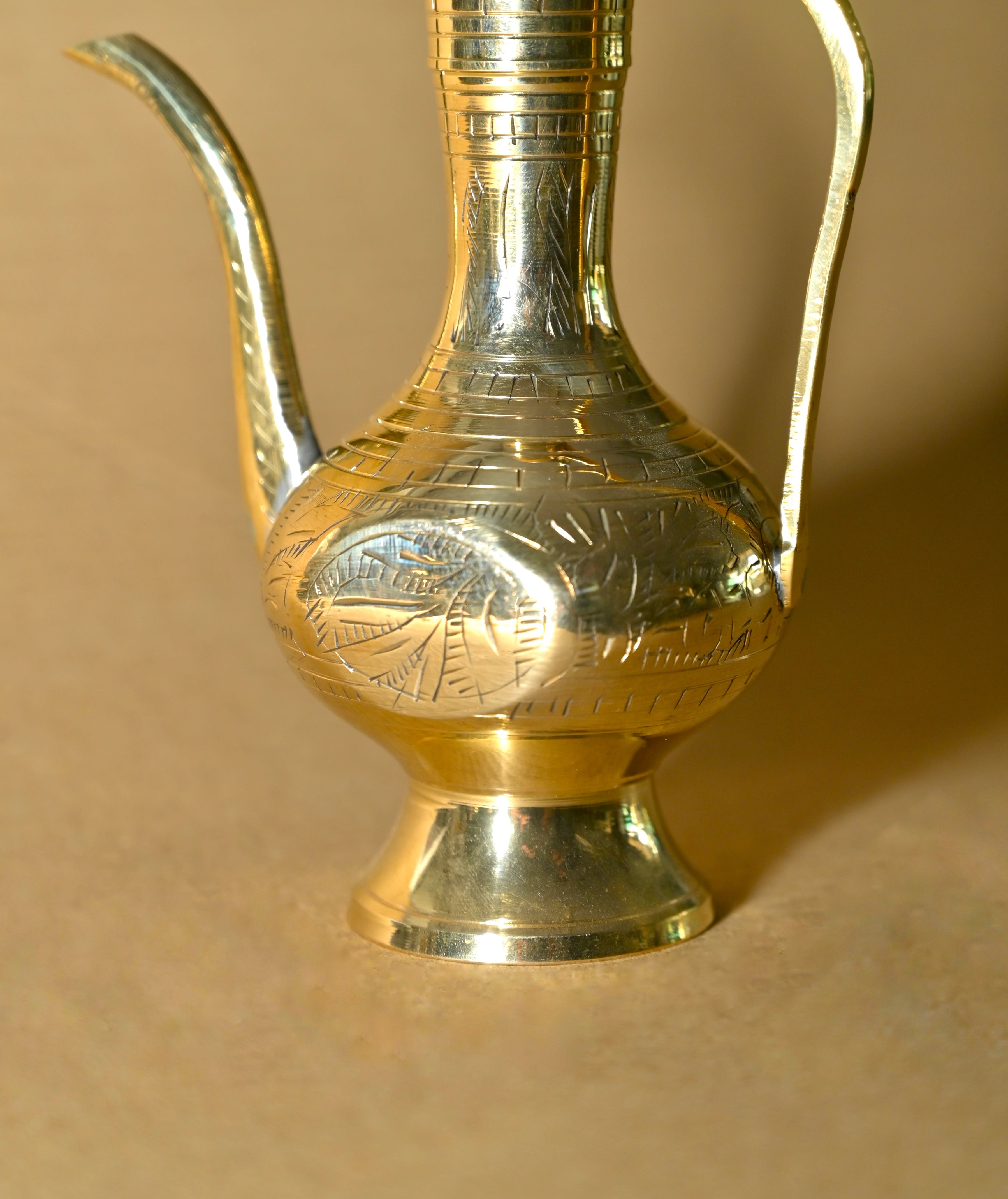 Brass small ewer ( Surathi )