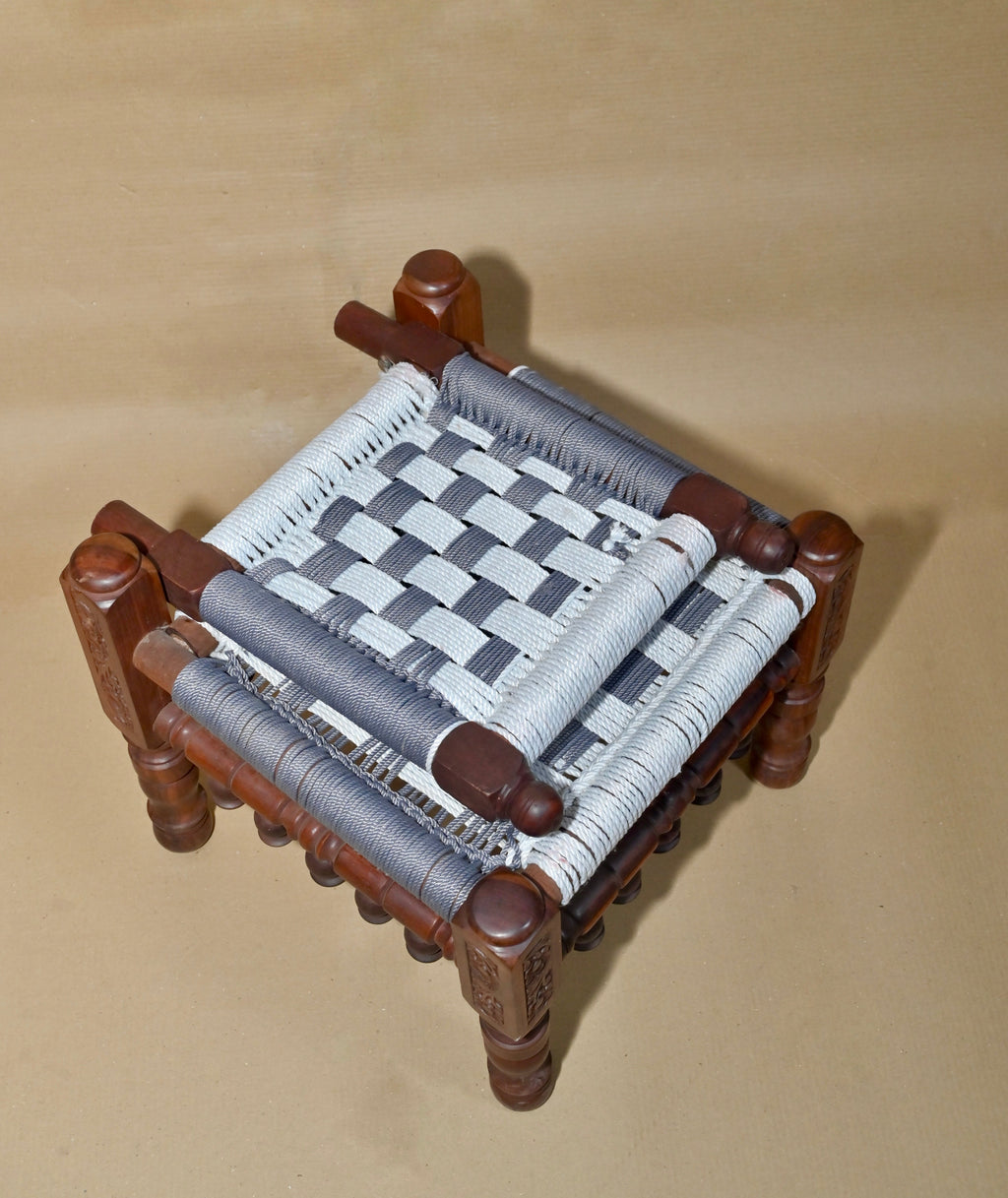 Handcrafted Wooden Woven Chair