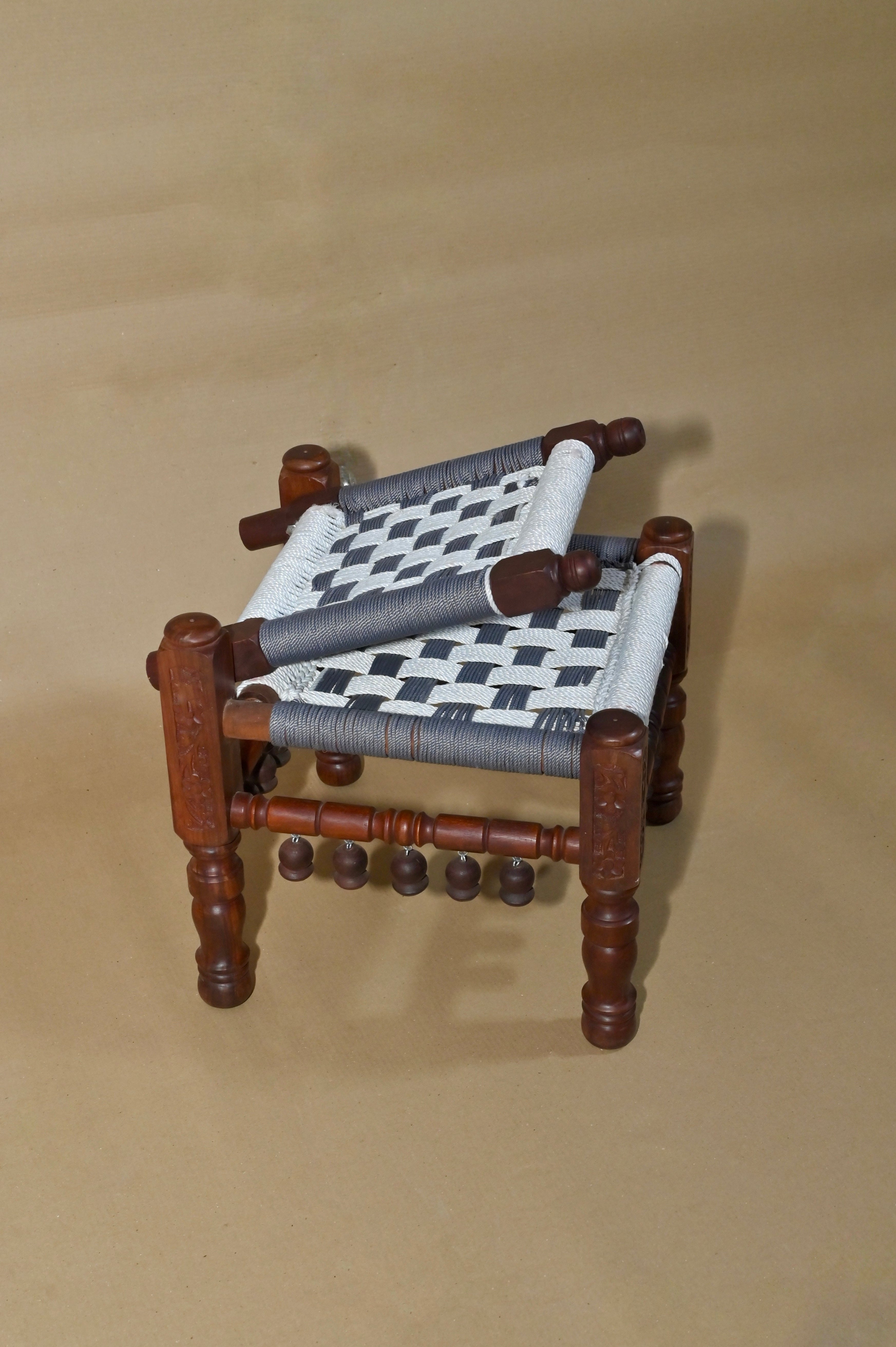 Handcrafted Wooden Woven Chair