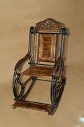 Handcrafted Wooden Rocking Chair