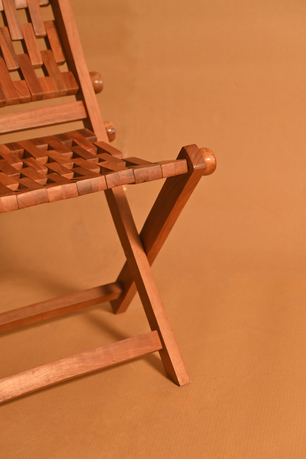 Handcrafted Folding Wooden Chair