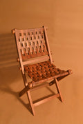 Handcrafted Folding Wooden Chair