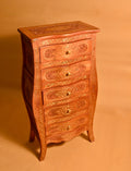 Handcrafted Wooden Chest of Drawers