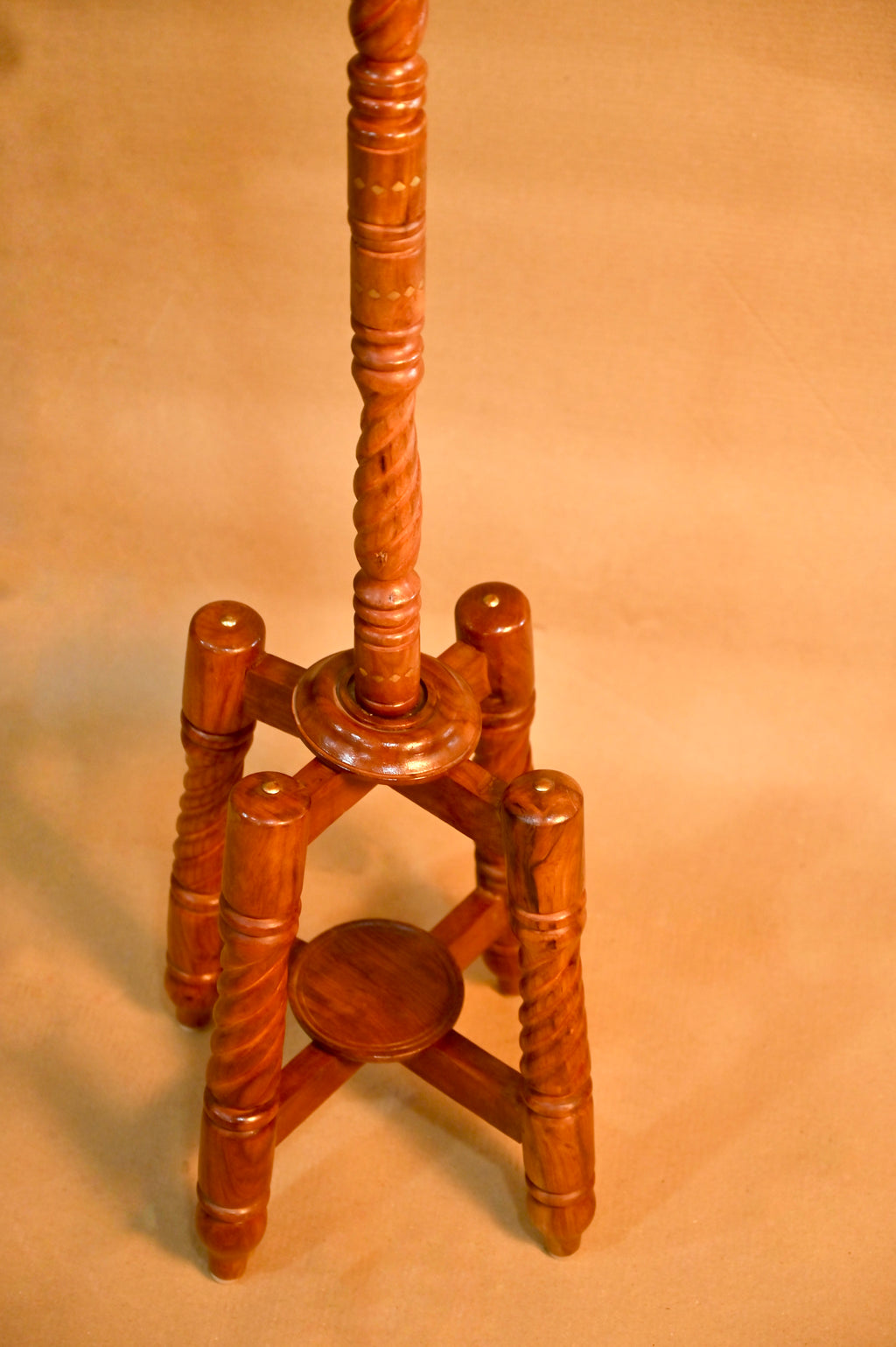 Handcrafted Sheesham Wood Valet Stand
