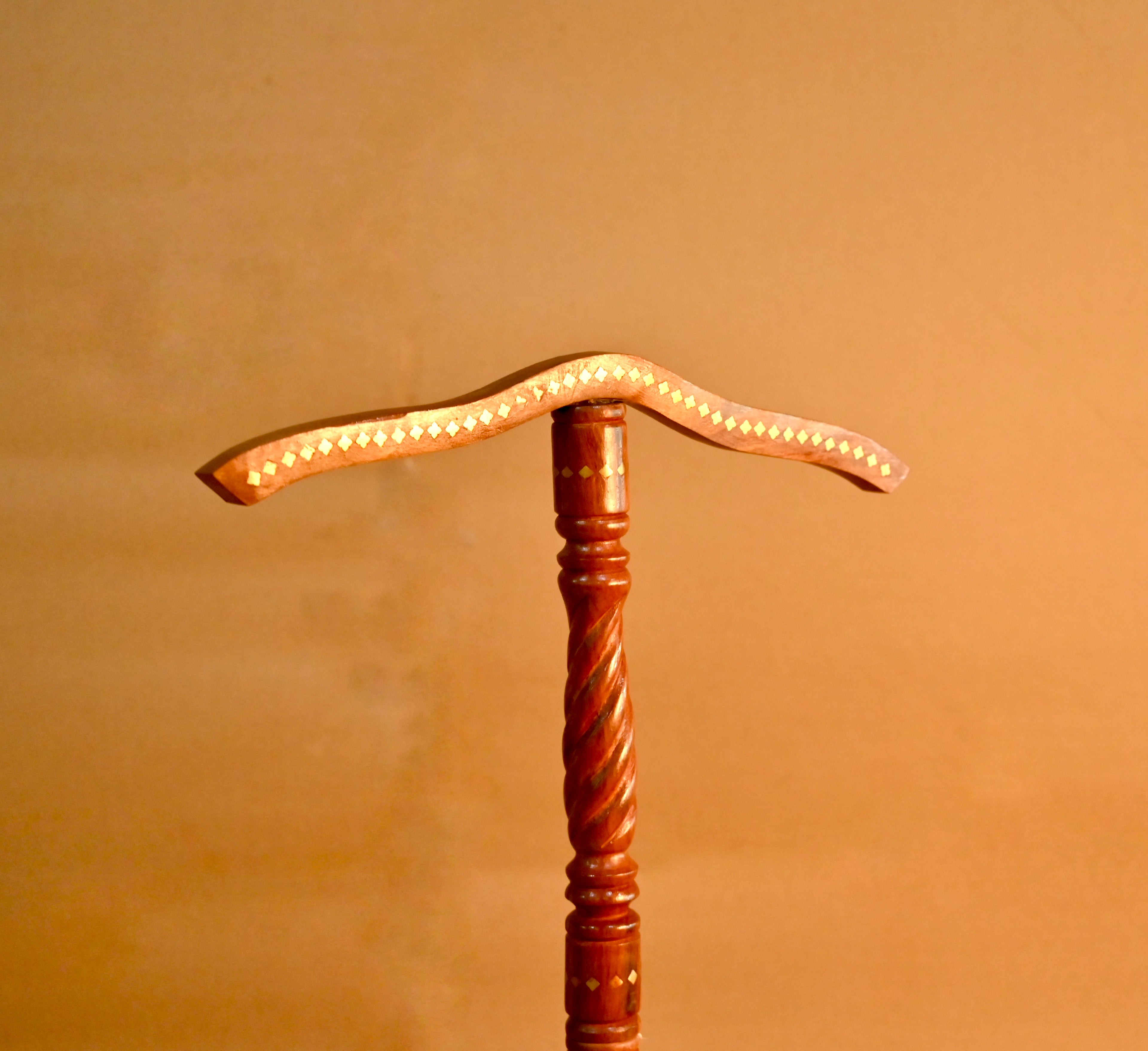 Handcrafted Sheesham Wood Valet Stand