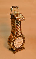 Handcrafted Vintage Telephone Clock Stand