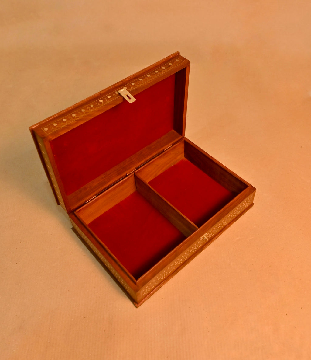Handcrafted Wooden Keepsake Storage Box