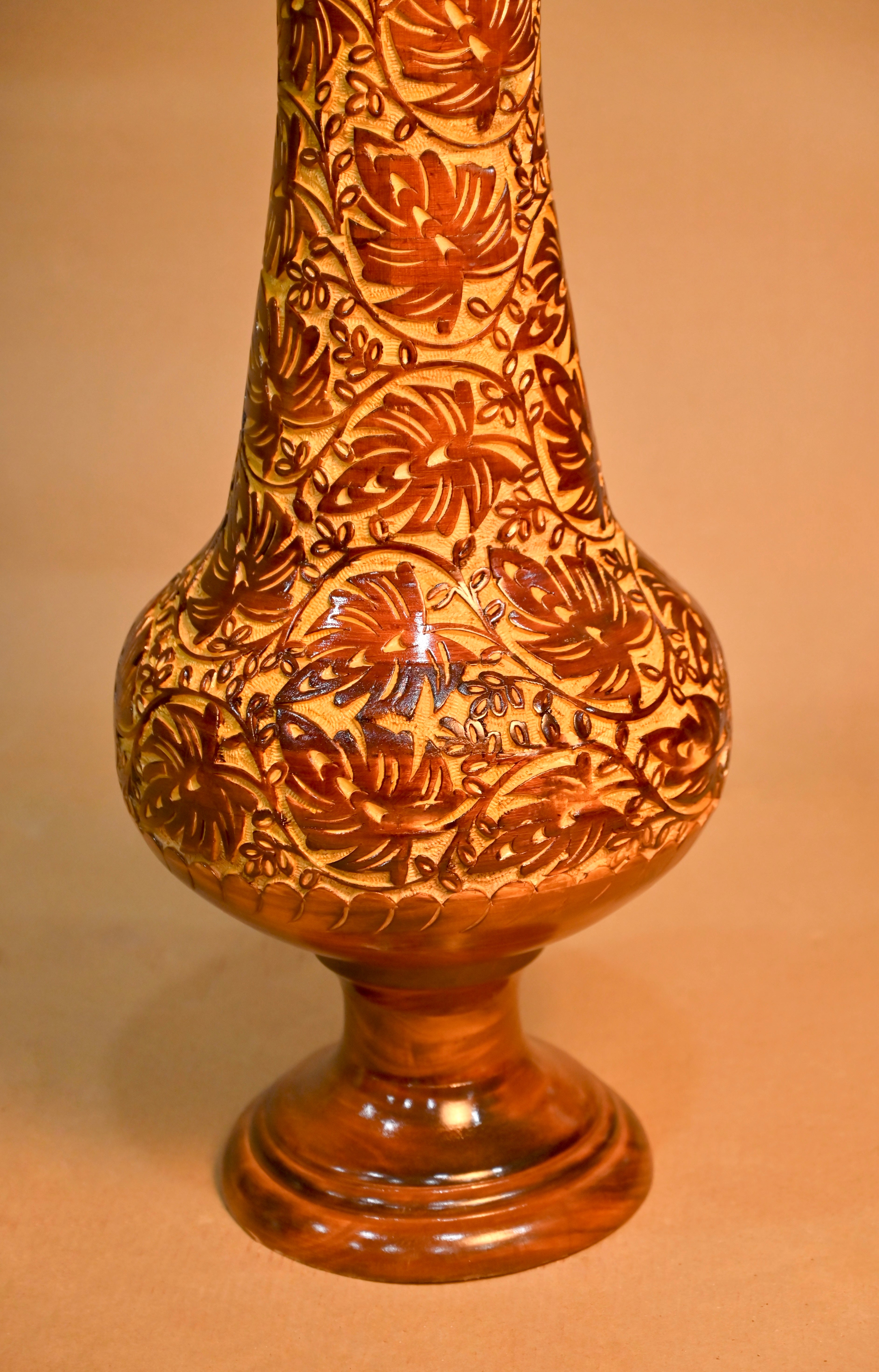 Premium Hand-Carved Decorative Vase