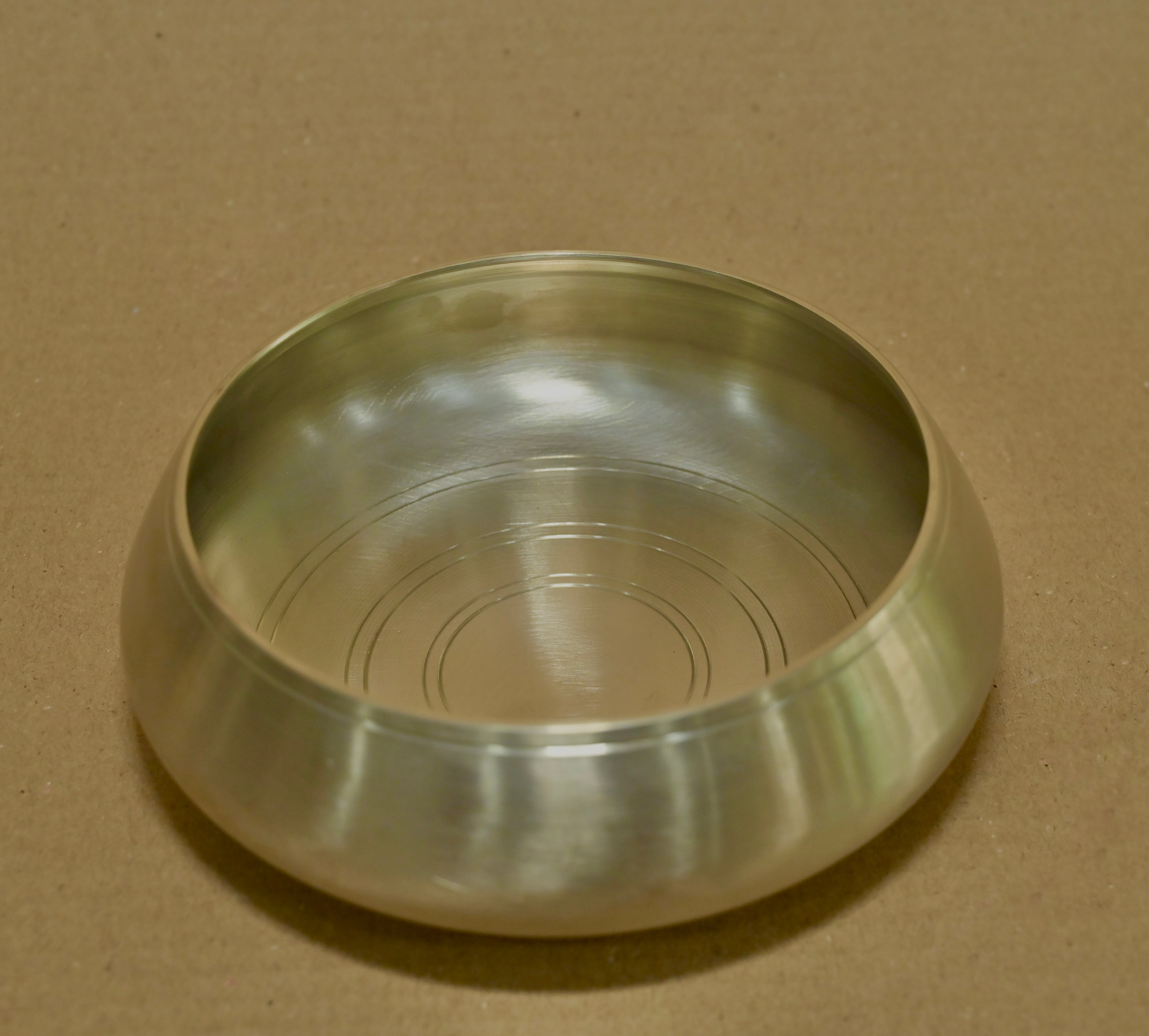 Handcrafted Solid Brass Serving Bowl